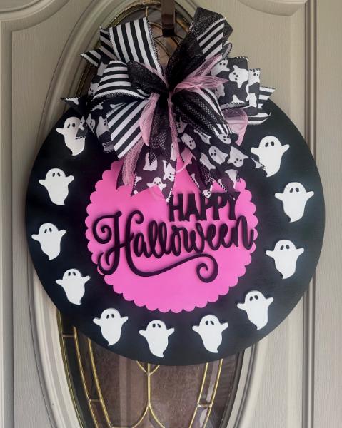 Happy Halloween woth ghost