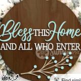 Bless this home and all who enters