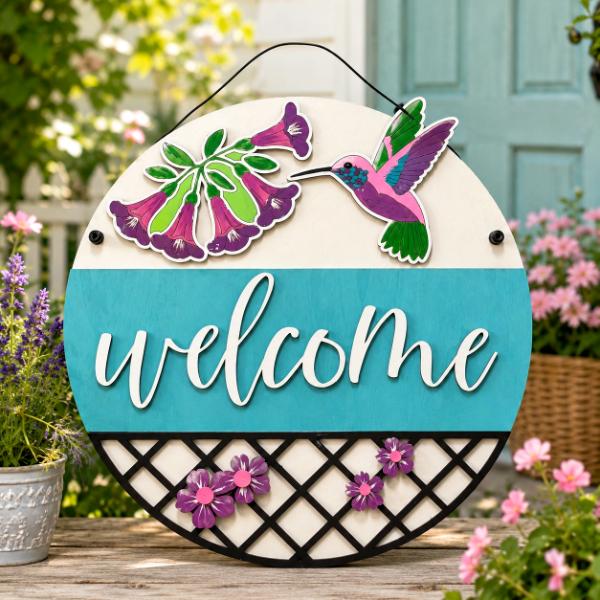 Welcome humming Birds