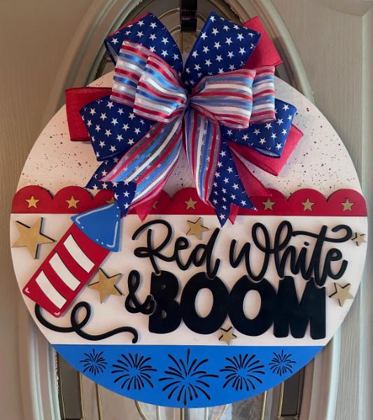 Red ,white and blue