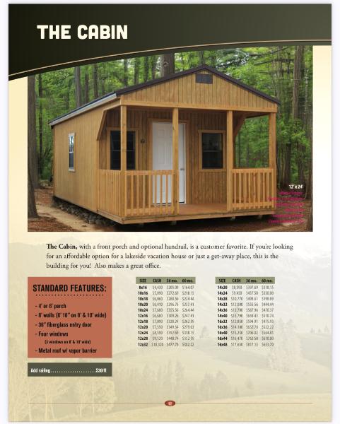 The cabin