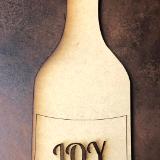 Joy Wine Bottle