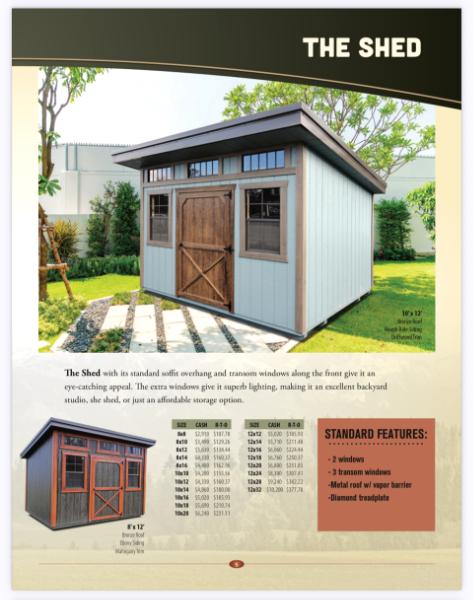 The shed
